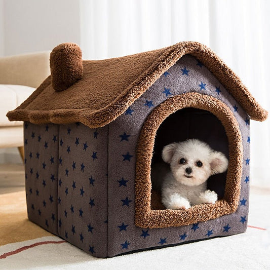  Fluffyhaven Pet House - cozy animal house for small dogs & cats-1