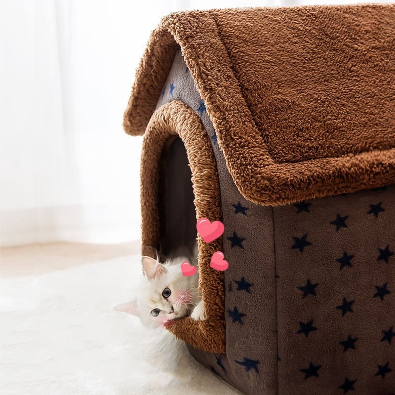  Fluffyhaven Pet House - cozy animal house for small dogs & cats-5