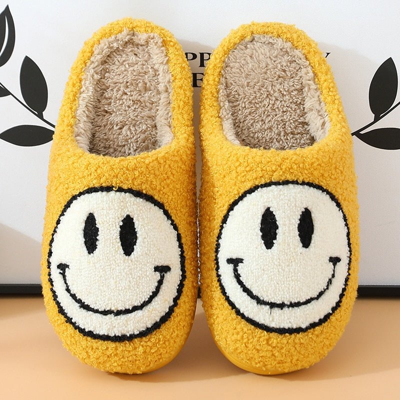  Fluffysmile - comfortable slippers women with silicone sole for warm feet-6