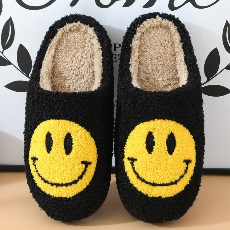  Fluffysmile - comfortable slippers women with silicone sole for warm feet-5