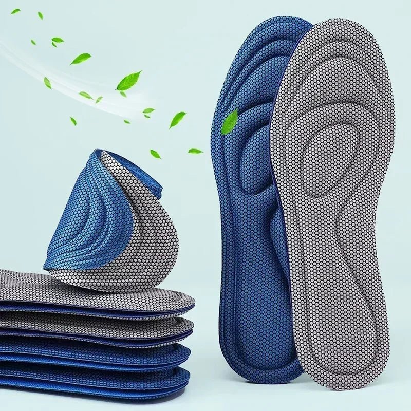 FOAMCARE – Memory Foam Orthopedic Insoles with Sweat Absorption & Odor Control