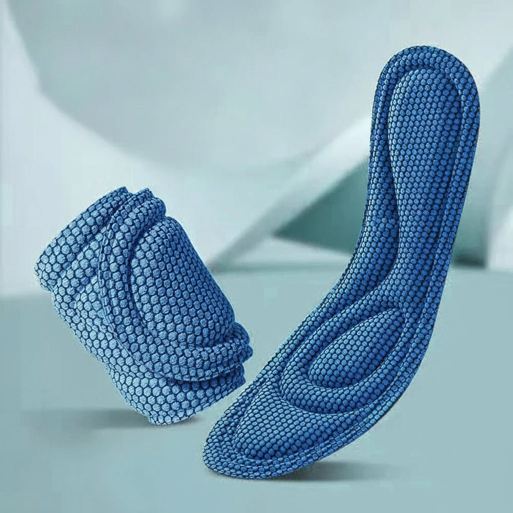 FOAMCARE – Memory Foam Orthopedic Insoles with Sweat Absorption & Odor Control