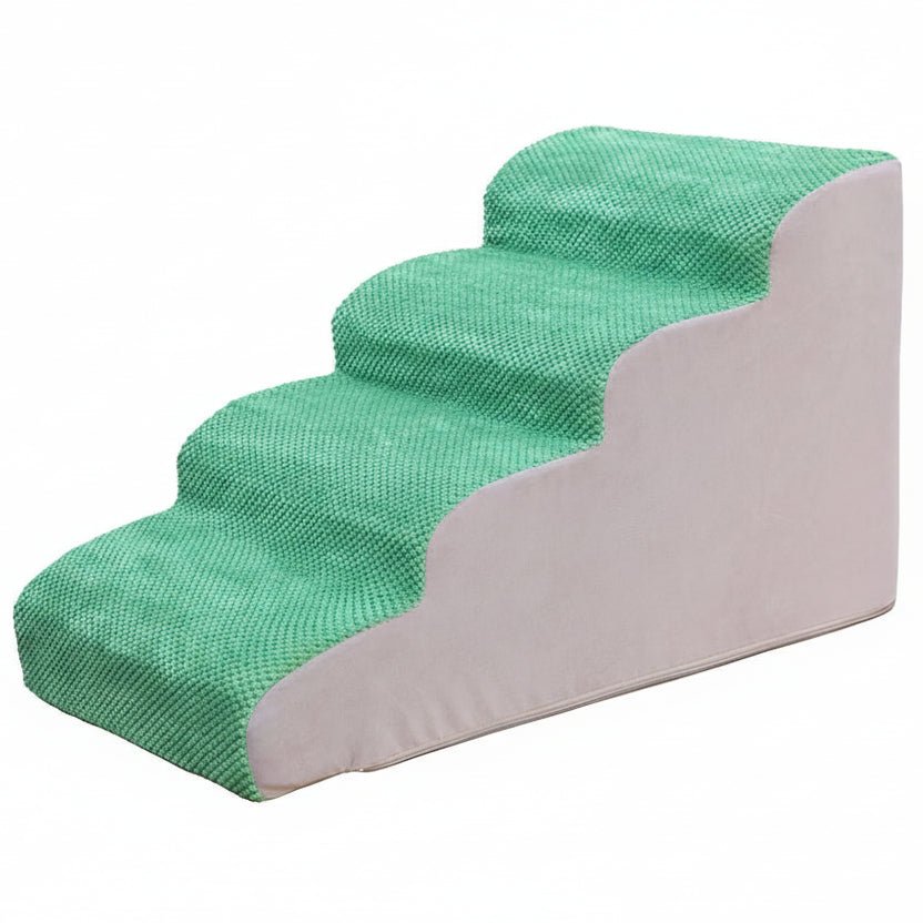 High-Density Foam Pet Stairs for Dogs - Non-Slip, Washable, 3-5 Steps 15