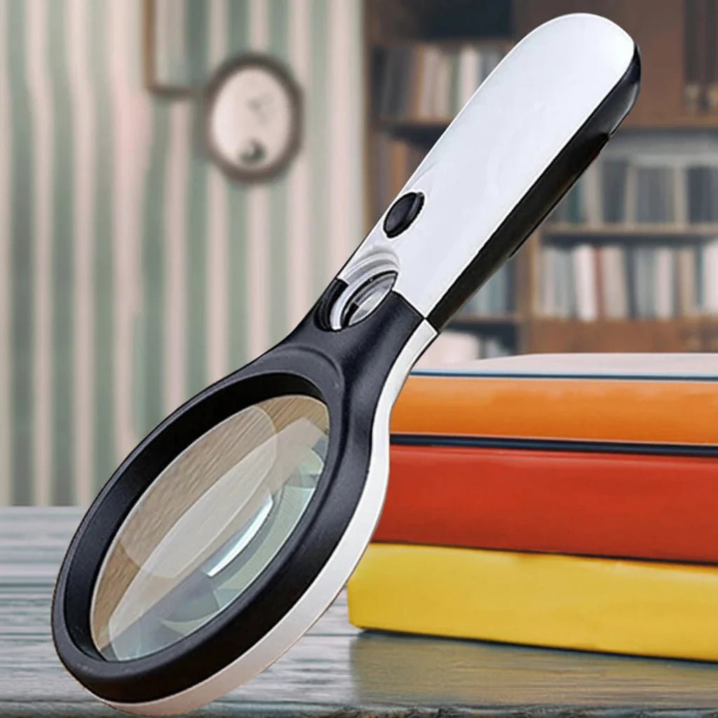 FOCUSMAX – Lente d'ingrandimento portatile a LED 45X per visione di precisione