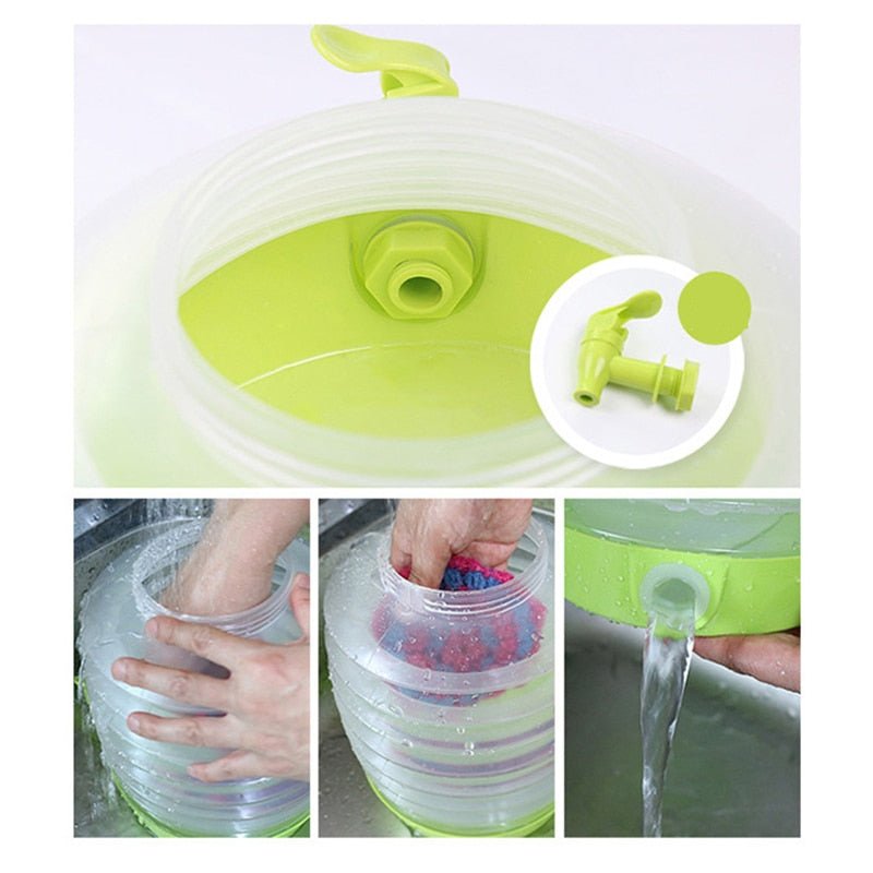 Foldable Water Container – 5.5L Portable BPA-Free Reservoir for Camping and Outdoor Activities-6
