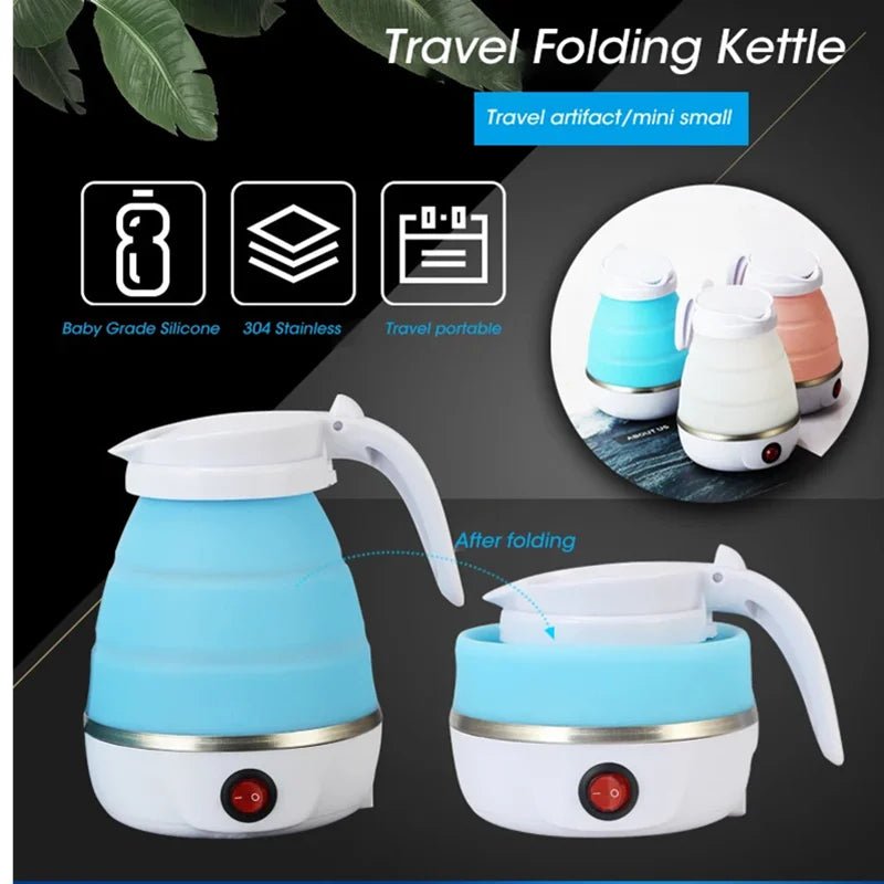 MINIHEAT - Compact 0.6L Portable Electric Kettle with Folding Design 2