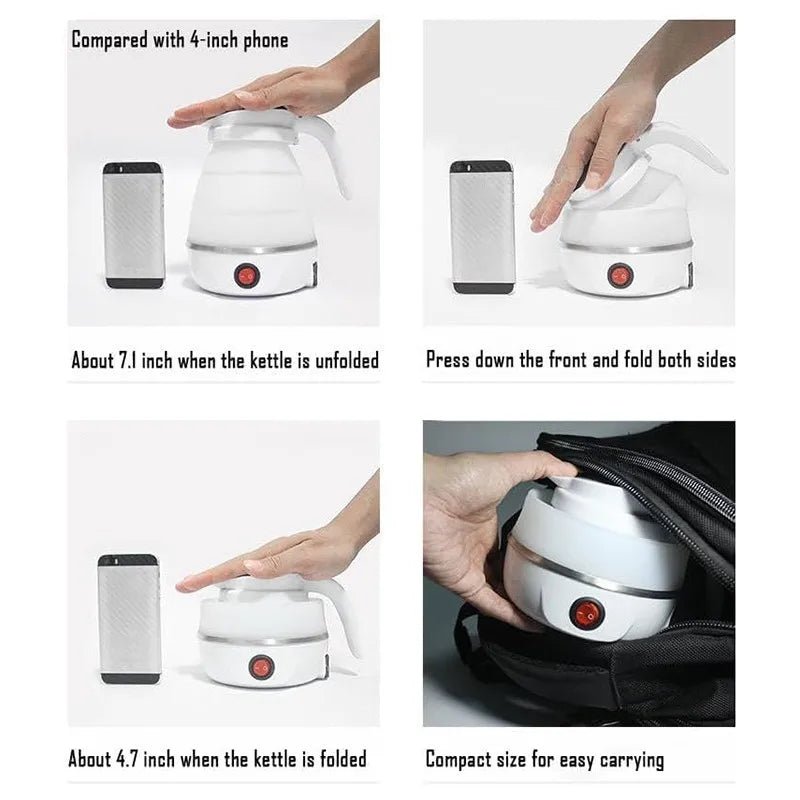 MINIHEAT - Compact 0.6L Portable Electric Kettle with Folding Design 5