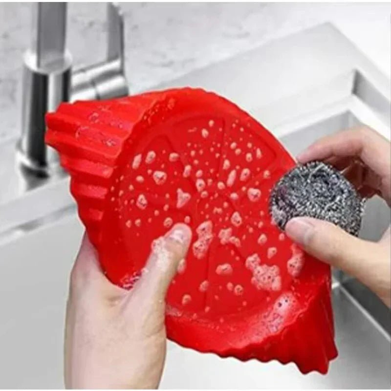 FOLDICOOK – Teglia Pieghevole in Silicone per Friggitrice ad Aria con Resistenza ad Alte Temperature