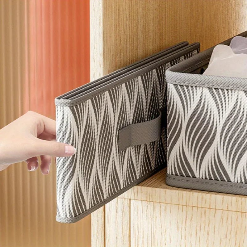 Foldable Underwear Organizer - Space-Saving Storage for Bras, Socks & Pants 5