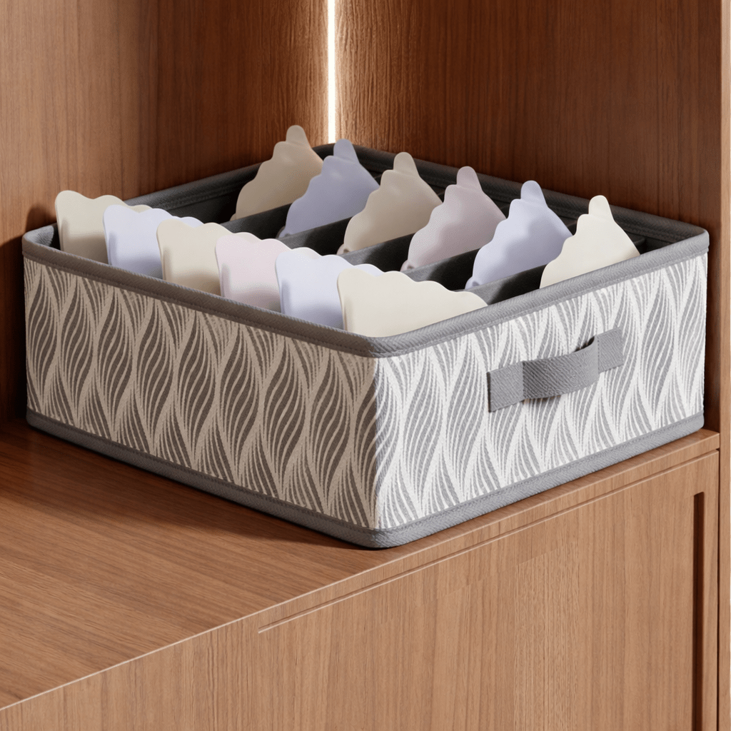 FOLDORA – Foldable Underwear Organizer for Space-Saving Storage