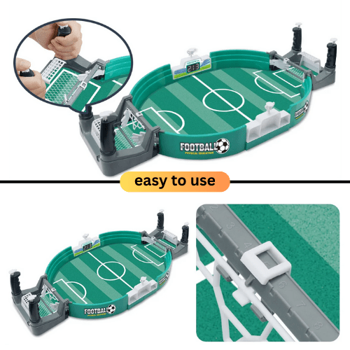 FOOTYFUN – Jeu de football de table portable pour divertissement à domicile