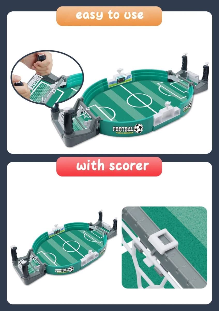FOOTYFUN – Gioco di Calcio Balilla Portatile per Divertimento a Casa