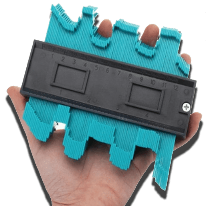 Form Duplication Tool for Accurate Measurements – Ideal for Irregular Corners and Shapes, Durable ABS Plastic, 0-120 mm Measuring Range-6