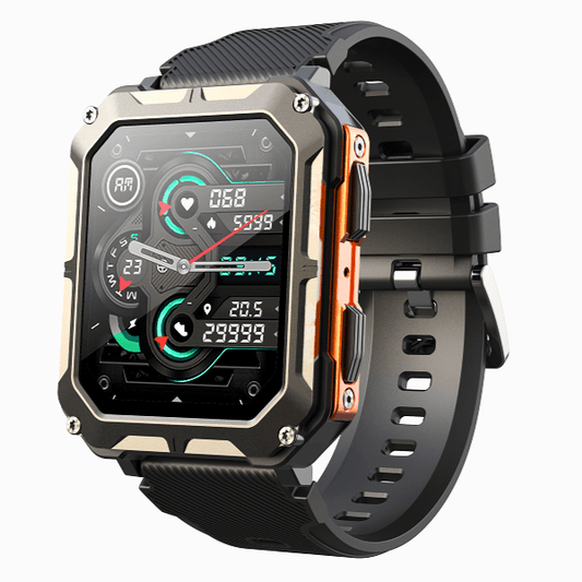 FORTIX – Robuuste Smartwatch Pro: Duurzame Fitnesspartner