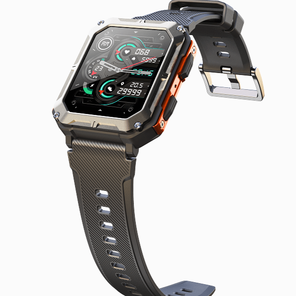 FORTIX – Robuuste Smartwatch Pro: Duurzame Fitnesspartner