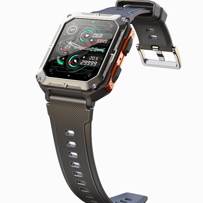 FORTIX – Robuuste Smartwatch Pro: Duurzame Fitnesspartner