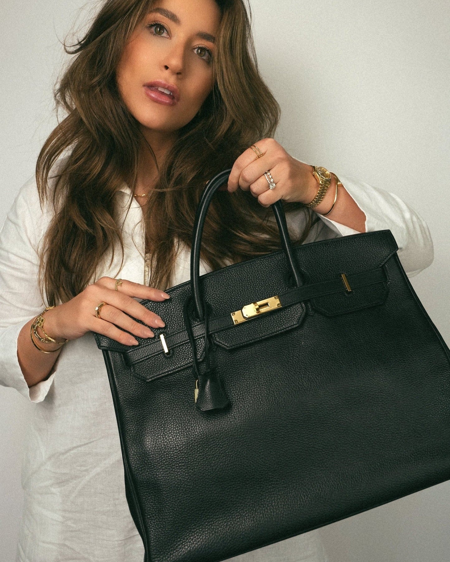 Borsa in pelle Luxhide - Eleganza senza tempo e pelle bovina pregiata per il lusso di tutti i giorni