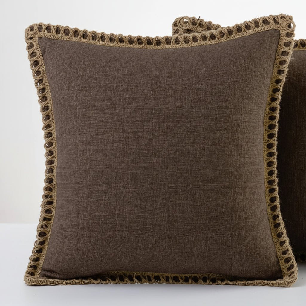 Elegant French Style Throw Pillow - Vibrant Multi-Colored Luxury Cushion 45x45 cm 7