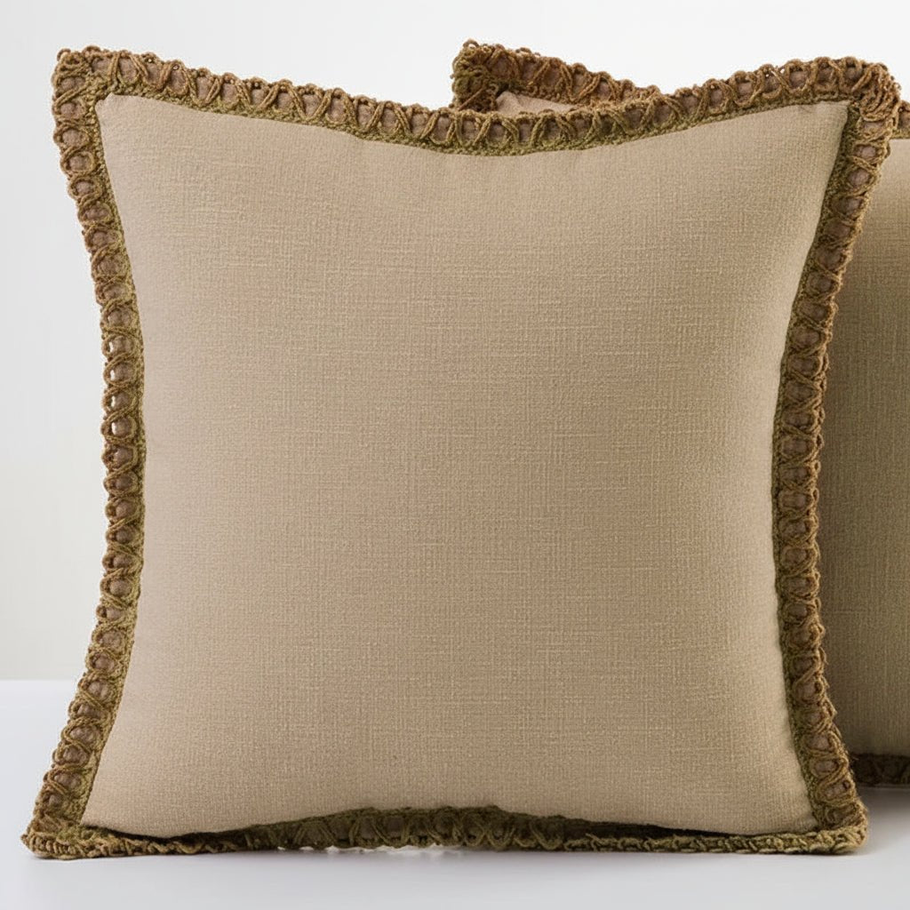 Elegant French Style Throw Pillow - Vibrant Multi-Colored Luxury Cushion 45x45 cm 6