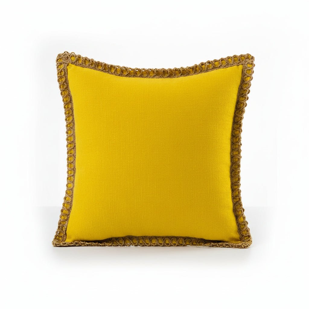 Elegant French Style Throw Pillow - Vibrant Multi-Colored Luxury Cushion 45x45 cm 9