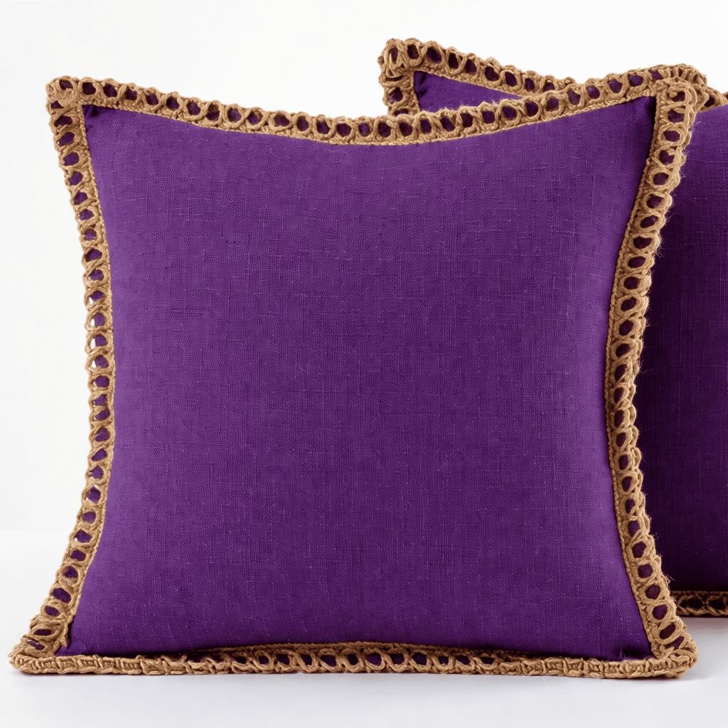 FRENCHÉA – Elegant French Style Throw Pillow in Vibrant Multi-Color Design