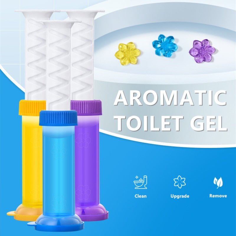 FRESHBLOOM DUO – Toilet cleaner & air freshener with long-lasting floral fragrance