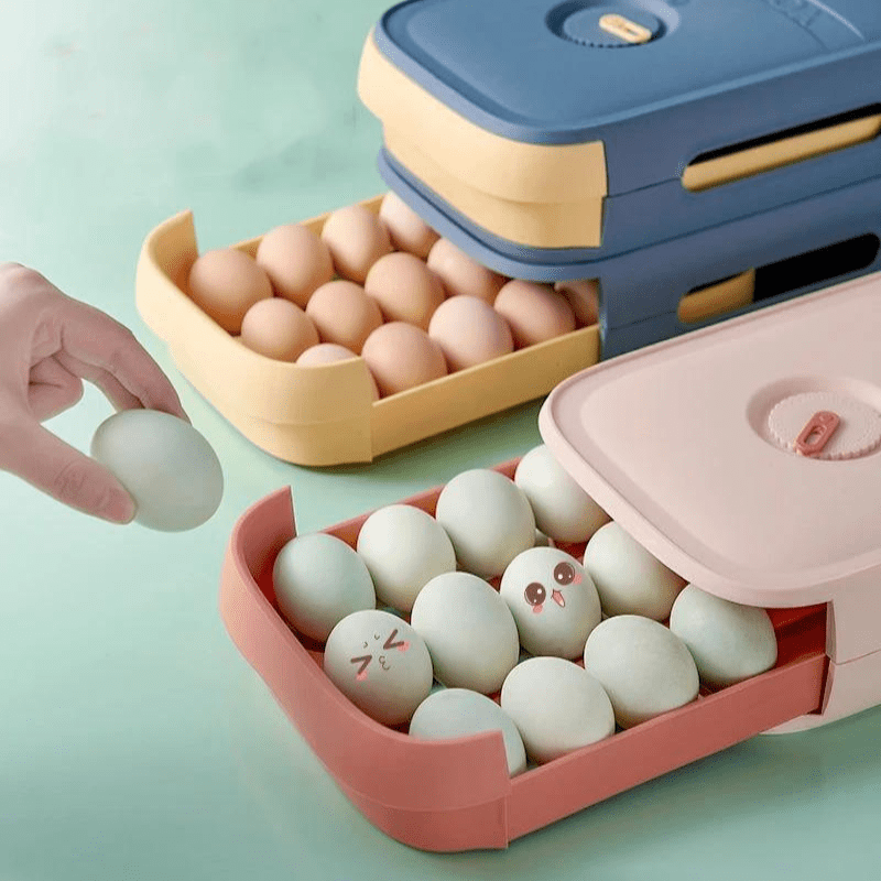  Fridgenest Egg Drawer-Practical fridge drawer for 18-20 eggs with a freshness indicator-5