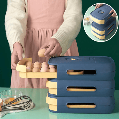  Fridgenest Egg Drawer-Practical fridge drawer for 18-20 eggs with a freshness indicator-6