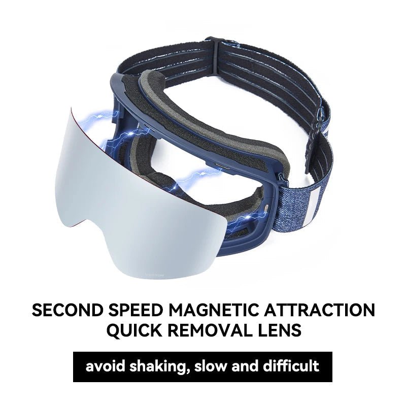 ARCTICSNAP – Double Layer Anti-Fog Magnetic Ski Goggles with UV400 Protection 3