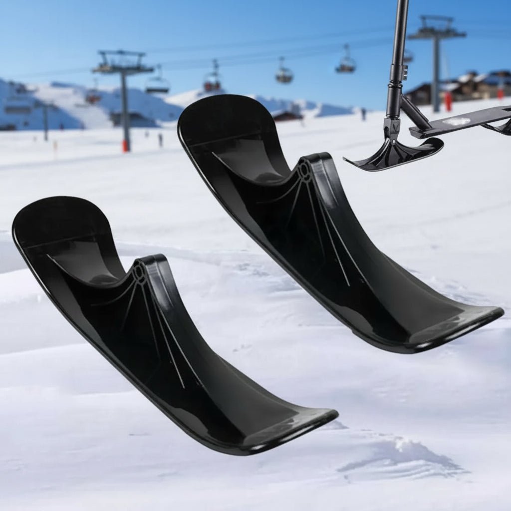 SNOWSCOOTER PRO – Kids Snow Scooter Sled Ski Board Conversion Set 1
