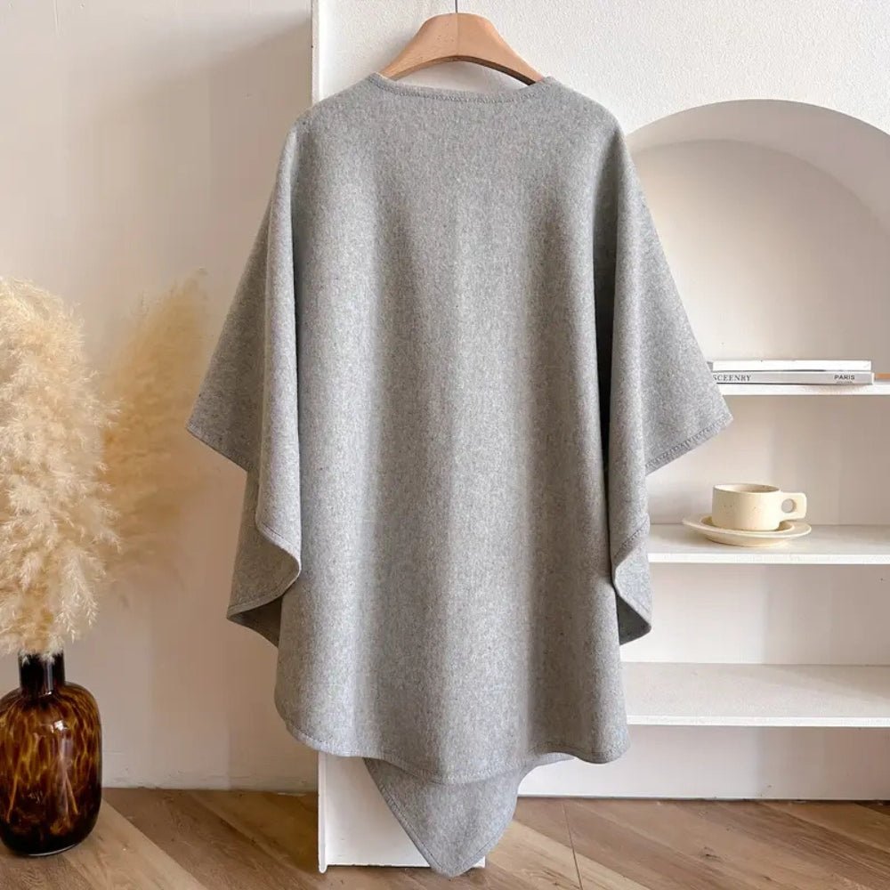 Elegant Winter Coats for Women - Windproof Shawl Coat, Cozy Layering Piece 8