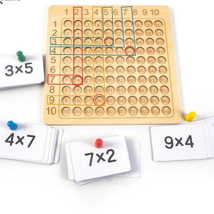 FunMath – Fun wooden educational game to promote mathematical skills