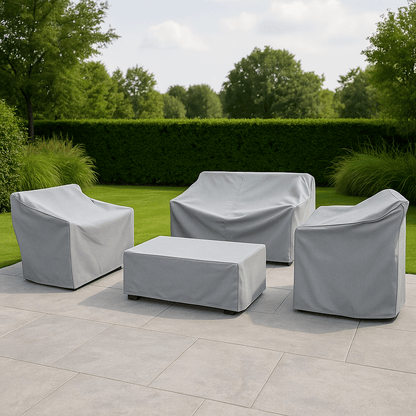 SEASONSAFE – Wasserdichte Abdeckung für Gartenmöbel zum Schutz bei jedem Wetter