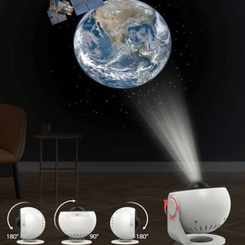GalaxySky - Proyector HD de cielos estrellados con 13 discos y función de temporizador