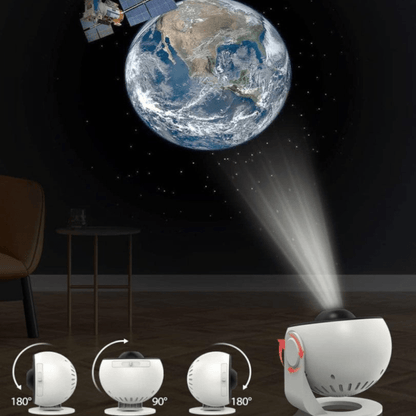 GalaxySky - Proyector HD de cielos estrellados con 13 discos y función de temporizador