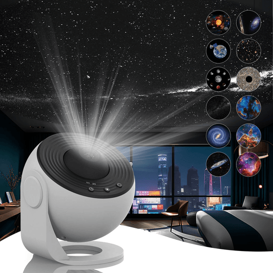 GalaxySky - Projecteur de ciel étoilé HD avec 13 disques et fonction minuterie