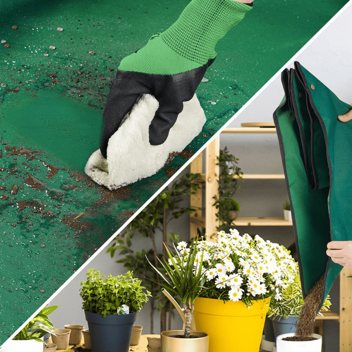 Waterproof Gardening Work Mat – Portable and Durable 50x50 cm GardenMat 2.0 for Indoor and Outdoor Use-3