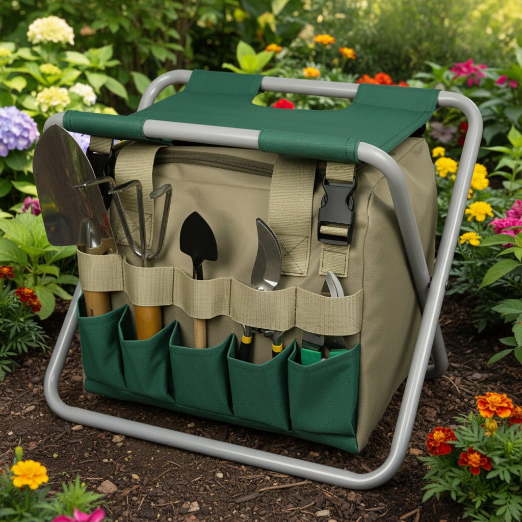 FOLDNPLANT – Compact Foldable Garden Tool Kit Durable for Home Gardening & Travel 0
