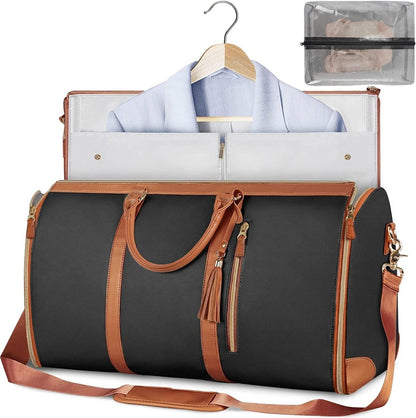 Garmentgo Travel BAG-foldable clothing protection bag made of PU leather for wrinkle-free travel with style 4