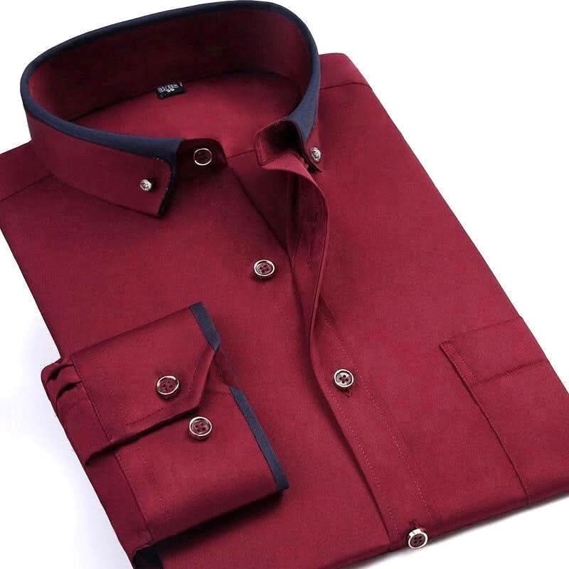 GENTLEFORM Camicia – Camicia elegante a maniche lunghe per uomo con comfort e stile