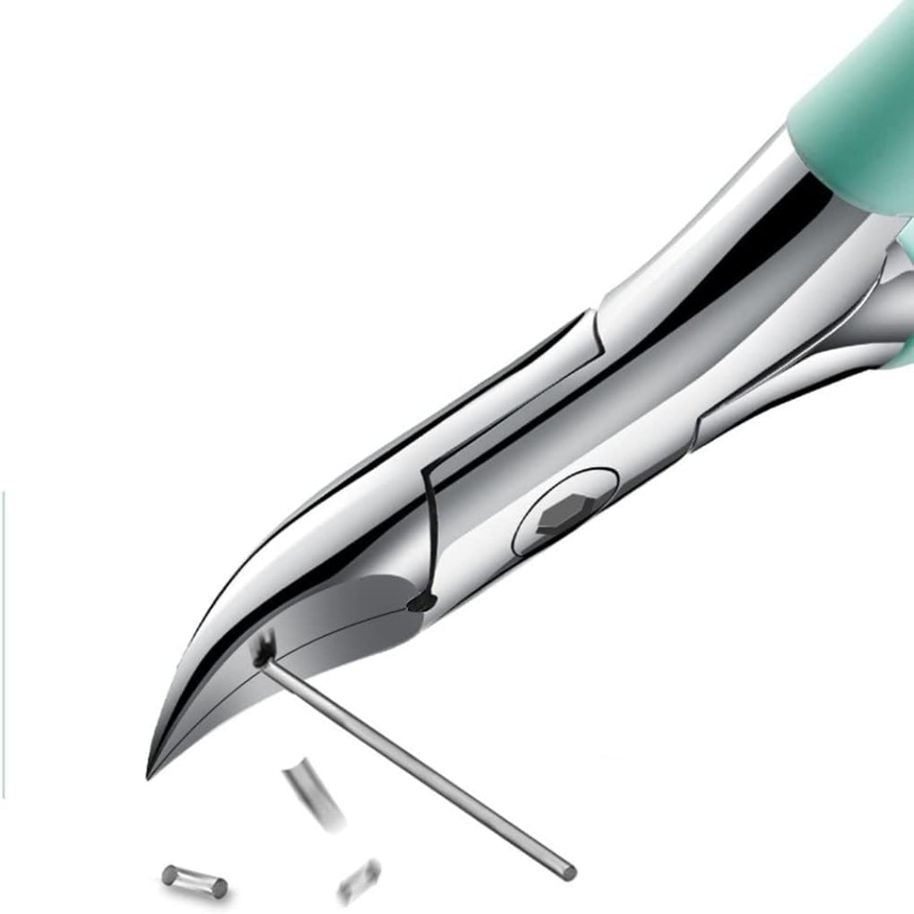 Ergonomic Toenail Clipper for Seniors - Precision Stainless Steel Design 2