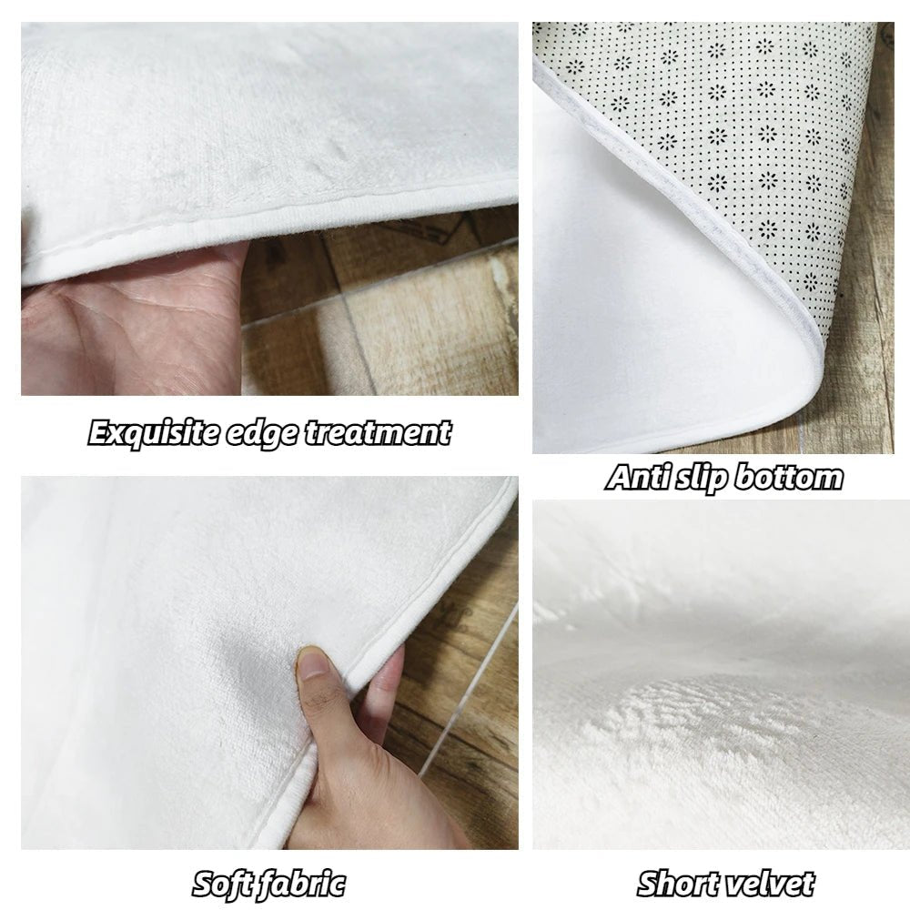 GEOVIBE TOUCHLY – Stylish Geometric Area Rug for Soft Non-Slip Home Comfort 5