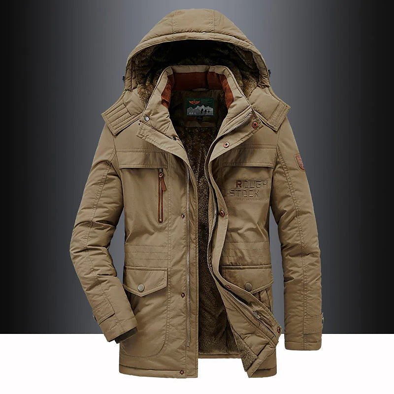 GlacierWear – Winddichte winterparka met thermische isolatie