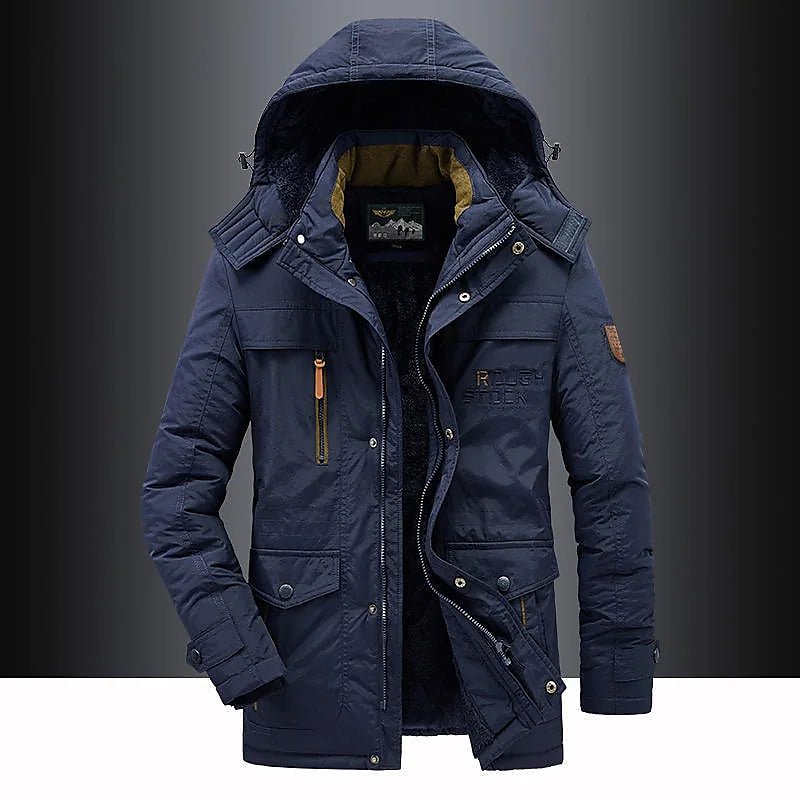 GlacierWear – Winddichte winterparka met thermische isolatie