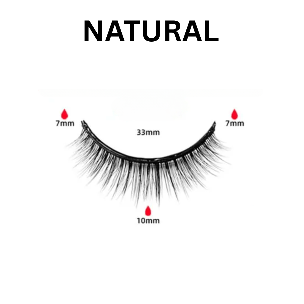 GLAMIX – Herbruikbare Zelfklevende Wimpers voor een Vlekkeloze Look