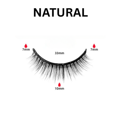 GLAMIX – Herbruikbare Zelfklevende Wimpers voor een Vlekkeloze Look