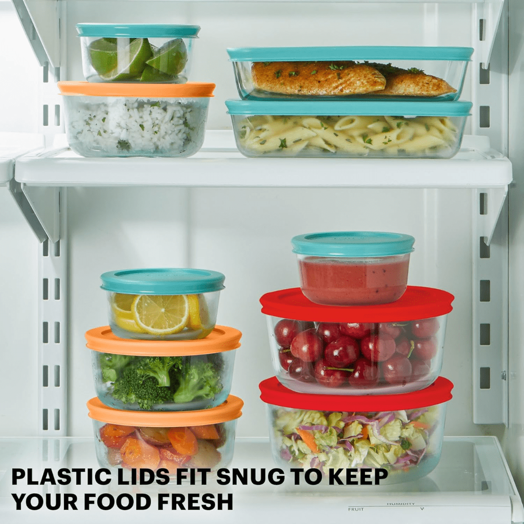  Glassker 12-Piece Food Storage Set-BPA-free, airtight for fresh food and efficient organization-6