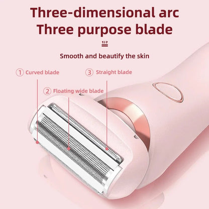  Glidase electric shaver men-precise shave with LED lighting, wireless-5