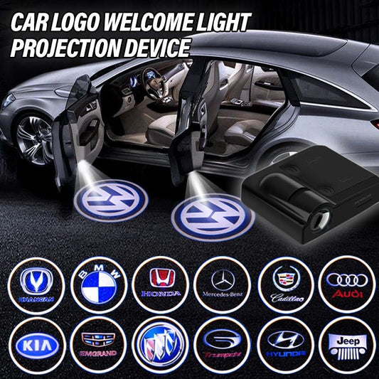 GLOWDOOR - Draadloze LED Autodeur Projector Licht met Aangepaste Logo Weergave