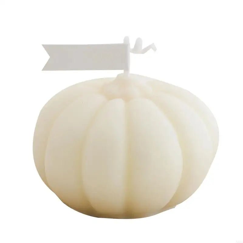 GlowHarvest – Vela aromática artesanal en forma de calabaza para una atmósfera acogedora